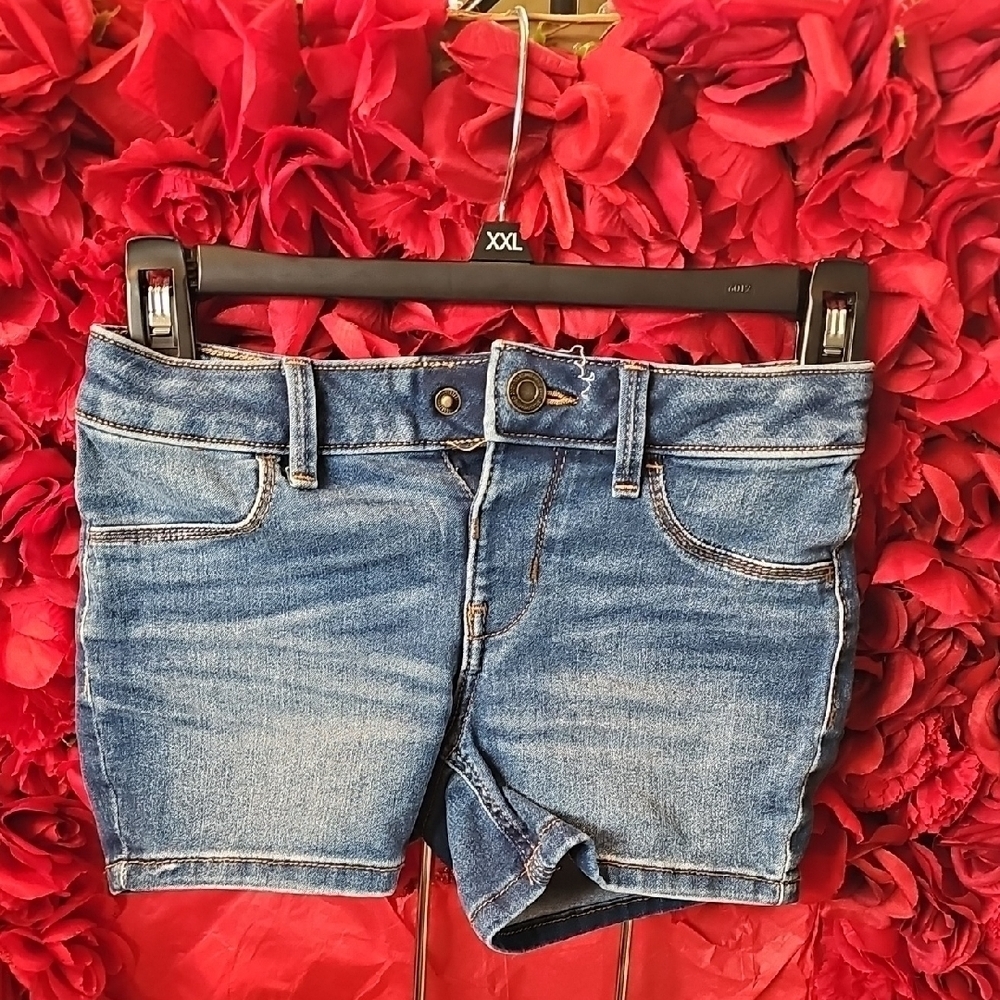 Blue Denim Shorts